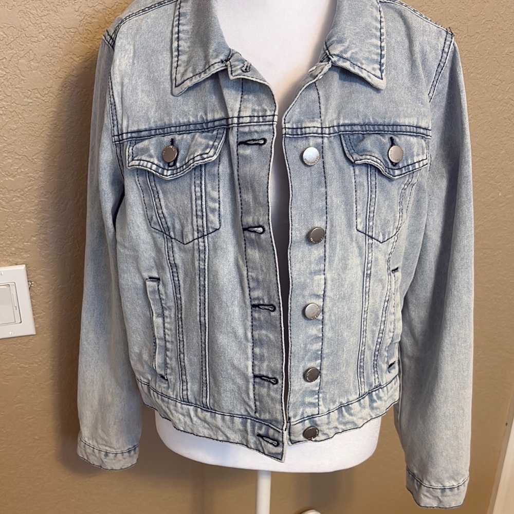 Stoosh Light Blue Jean Jacket